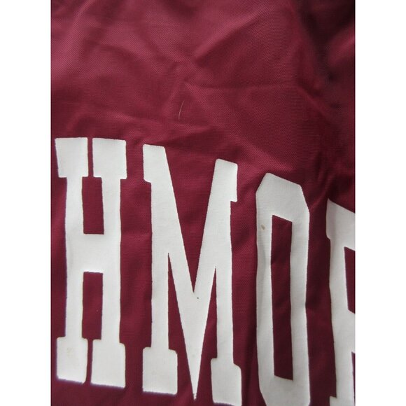 VINTAGE Swarthmore College Jacket Large 80s Wave One 1/4 Zip Letterman * - Picture 13 of 16